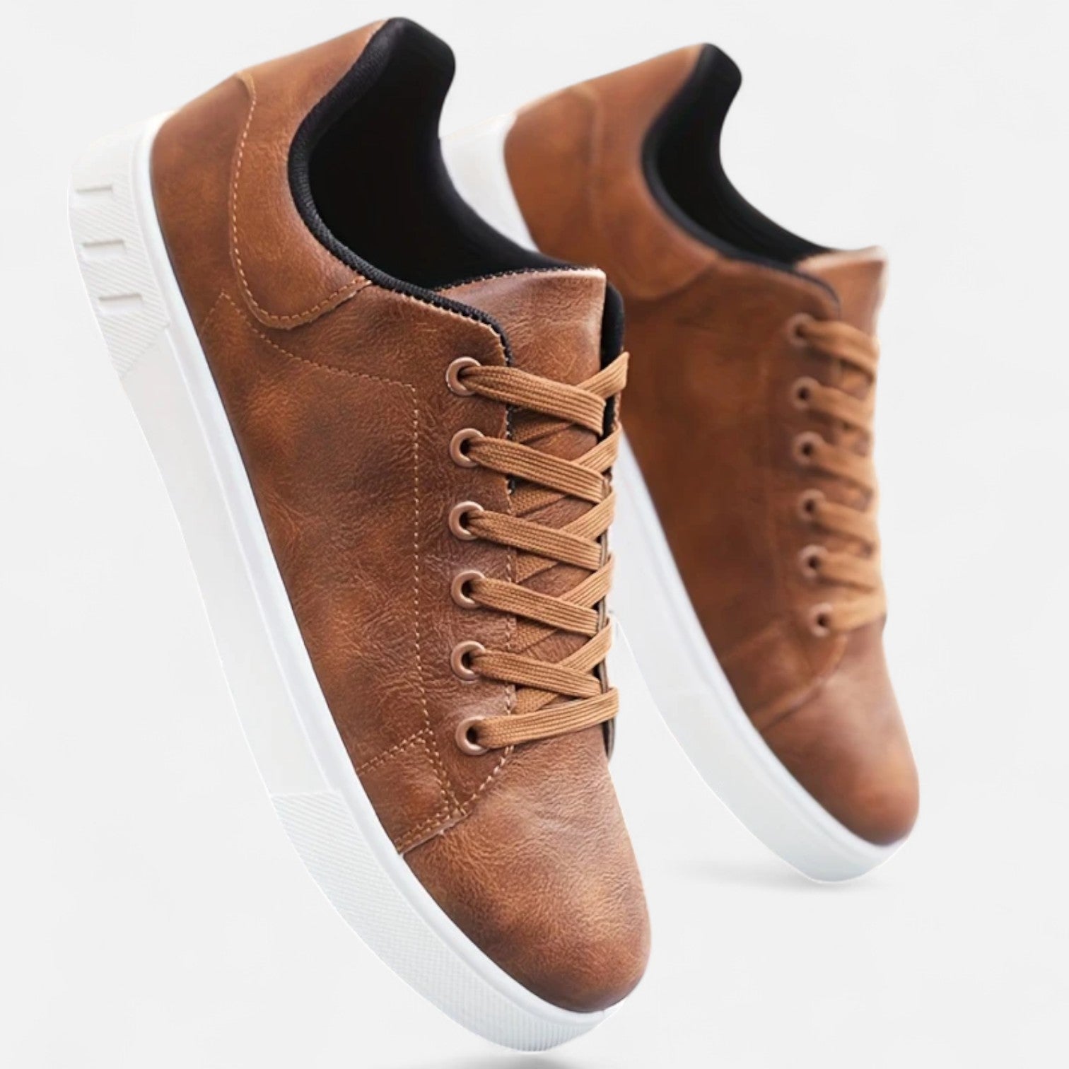Men’s Business Casual Lace-Up Sneakers | Refined Everyday Style