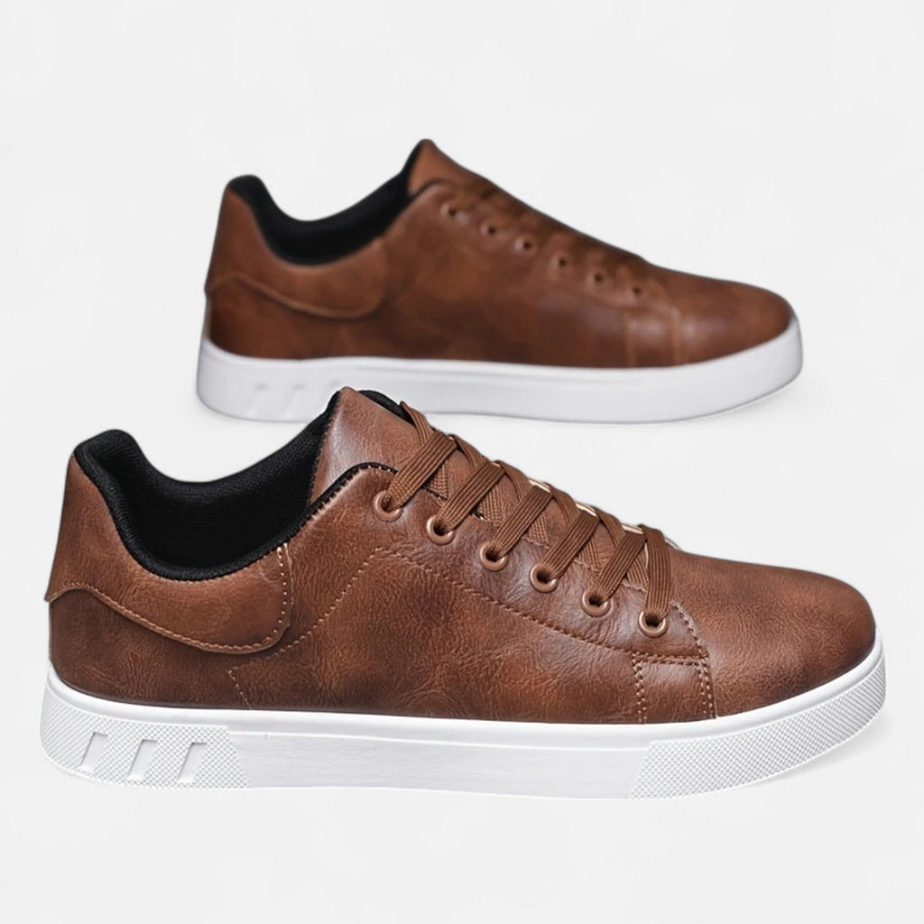 Men’s Business Casual Lace-Up Sneakers | Refined Everyday Style