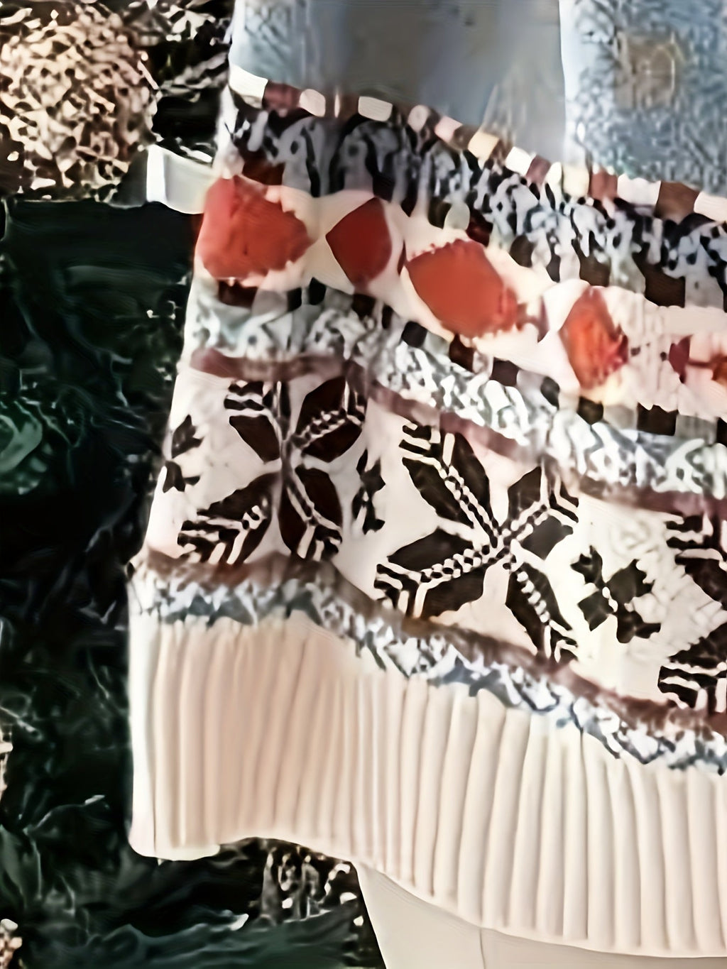 Women’s Reindeer Knit Sweater | Festive Winter Style
