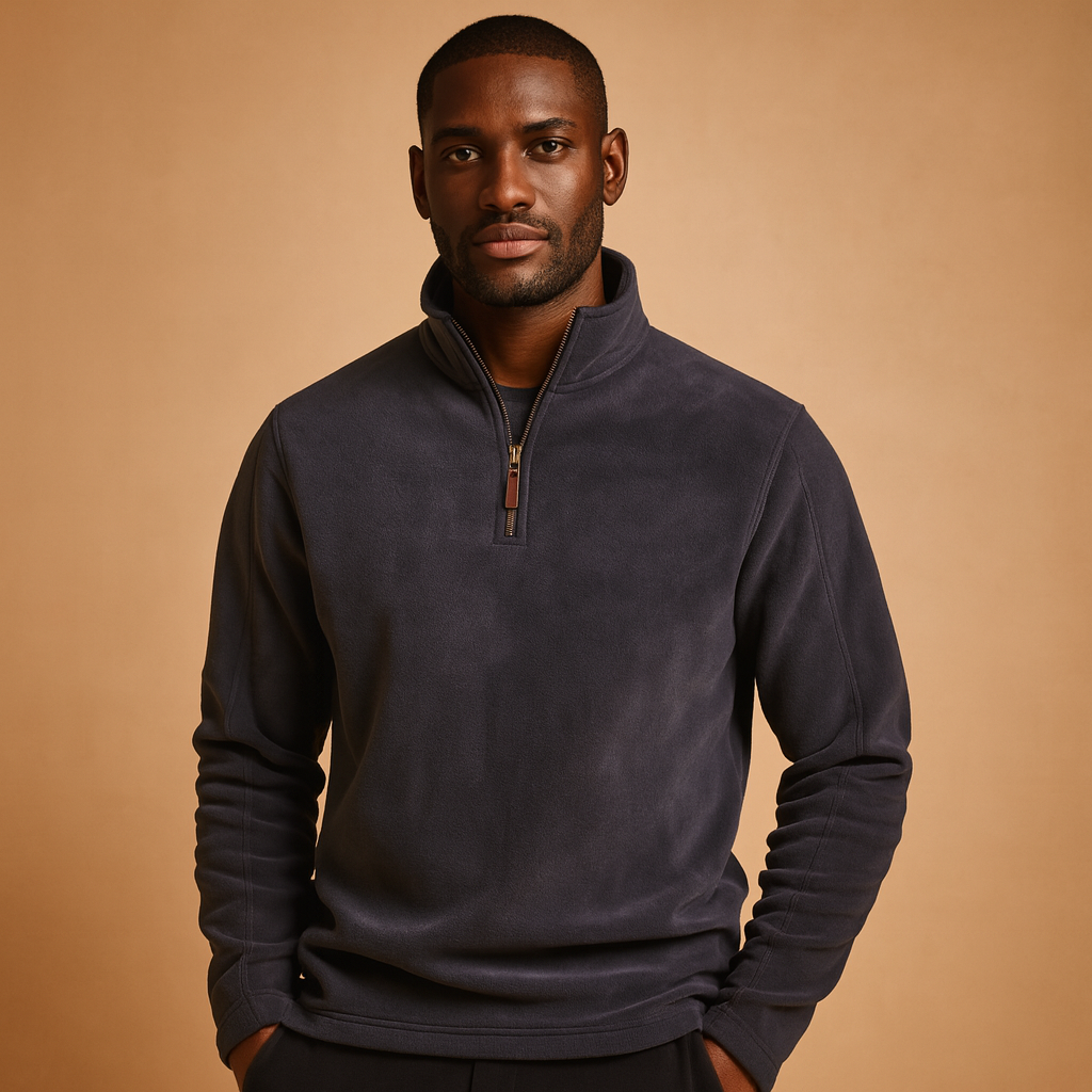 Men’s Half-Zip Pullover | Casual Design with Clean Everyday Style