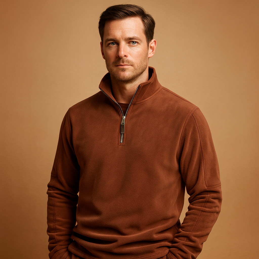 Men’s Half-Zip Pullover | Casual Design with Clean Everyday Style