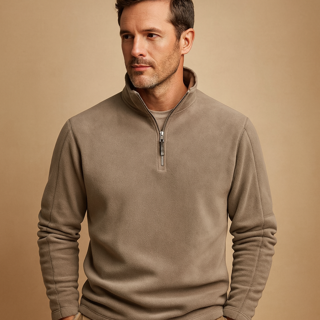 Men’s Half-Zip Pullover | Casual Design with Clean Everyday Style