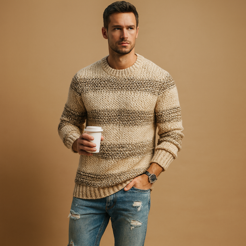Men’s Fair Isle Sweater | Classic Seasonal Pattern with Modern Fit