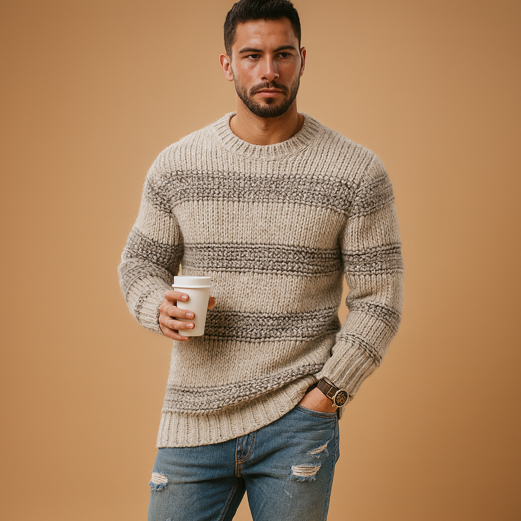 Men’s Fair Isle Sweater | Classic Seasonal Pattern with Modern Fit