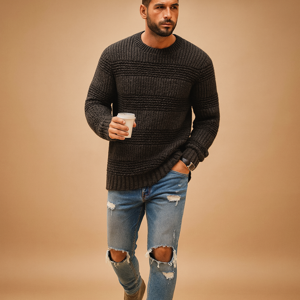 Men’s Fair Isle Sweater | Classic Seasonal Pattern with Modern Fit