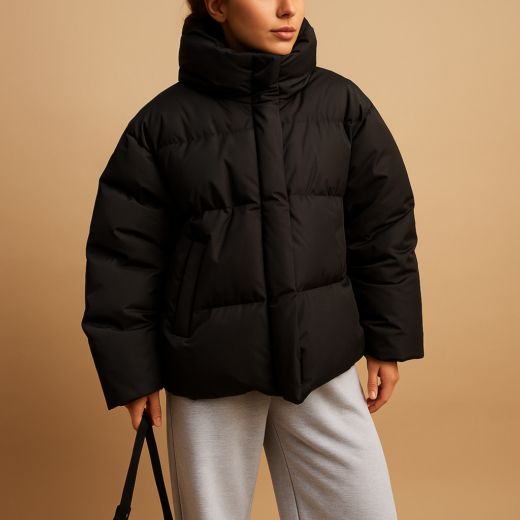 Women’s Puffer Jacket | Lightweight Hooded Design with Water-Resistant Finish