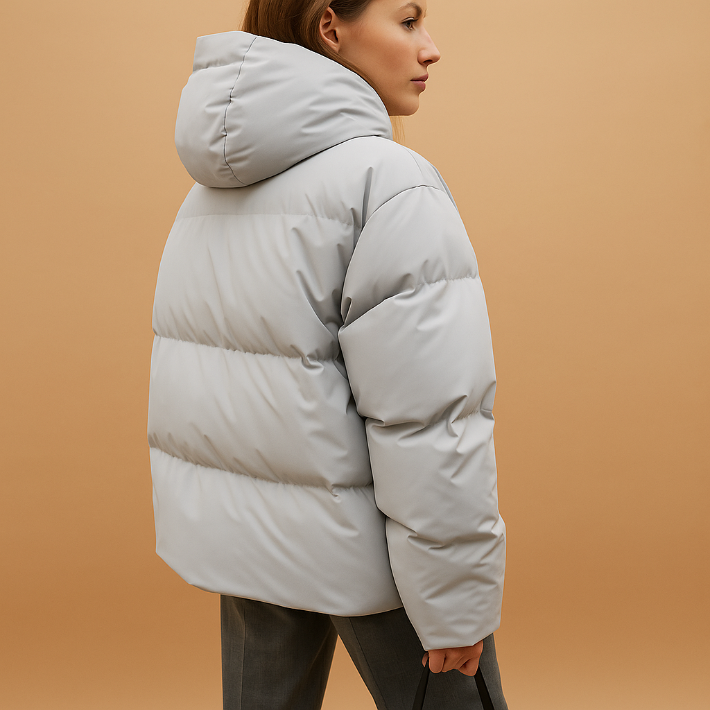 Women’s Puffer Jacket | Lightweight Hooded Design with Water-Resistant Finish