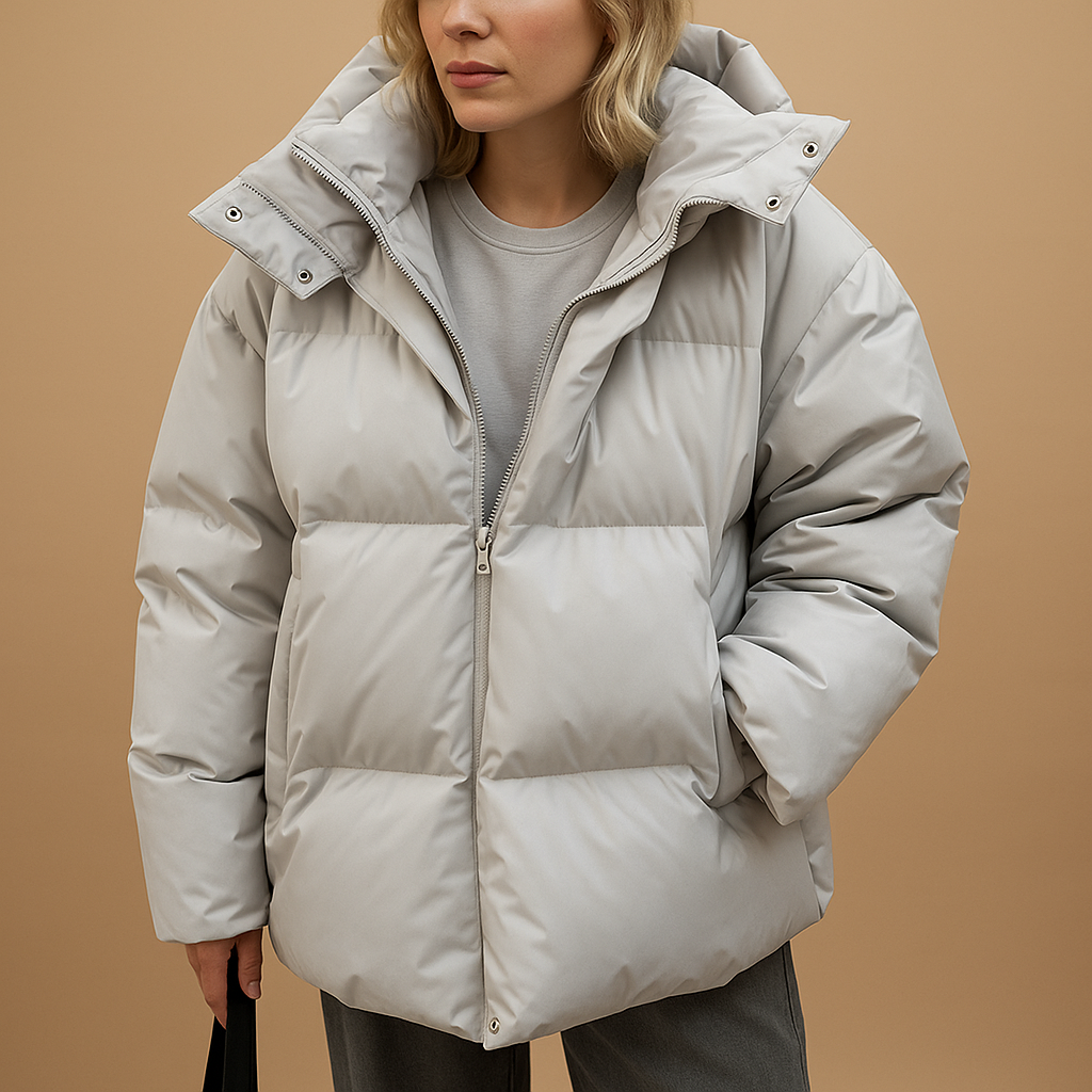 Women’s Puffer Jacket | Lightweight Hooded Design with Water-Resistant Finish