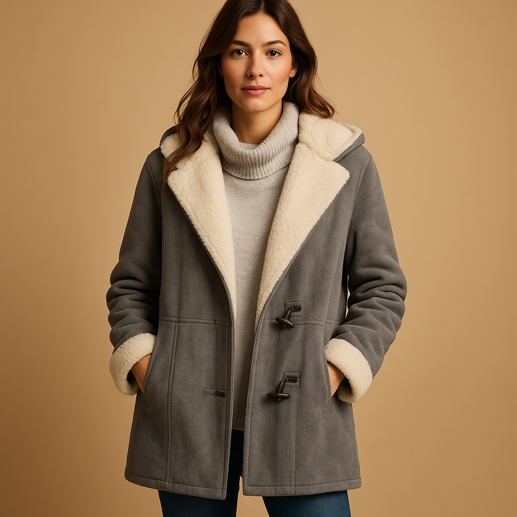Women’s Long Cardigan | Hooded Design with Relaxed Fit