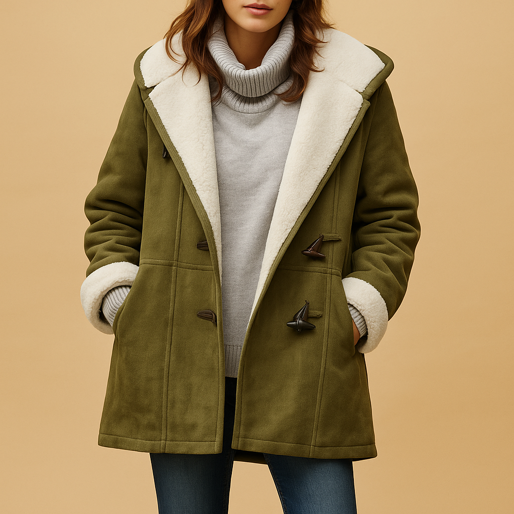 Women’s Long Cardigan | Hooded Design with Relaxed Fit