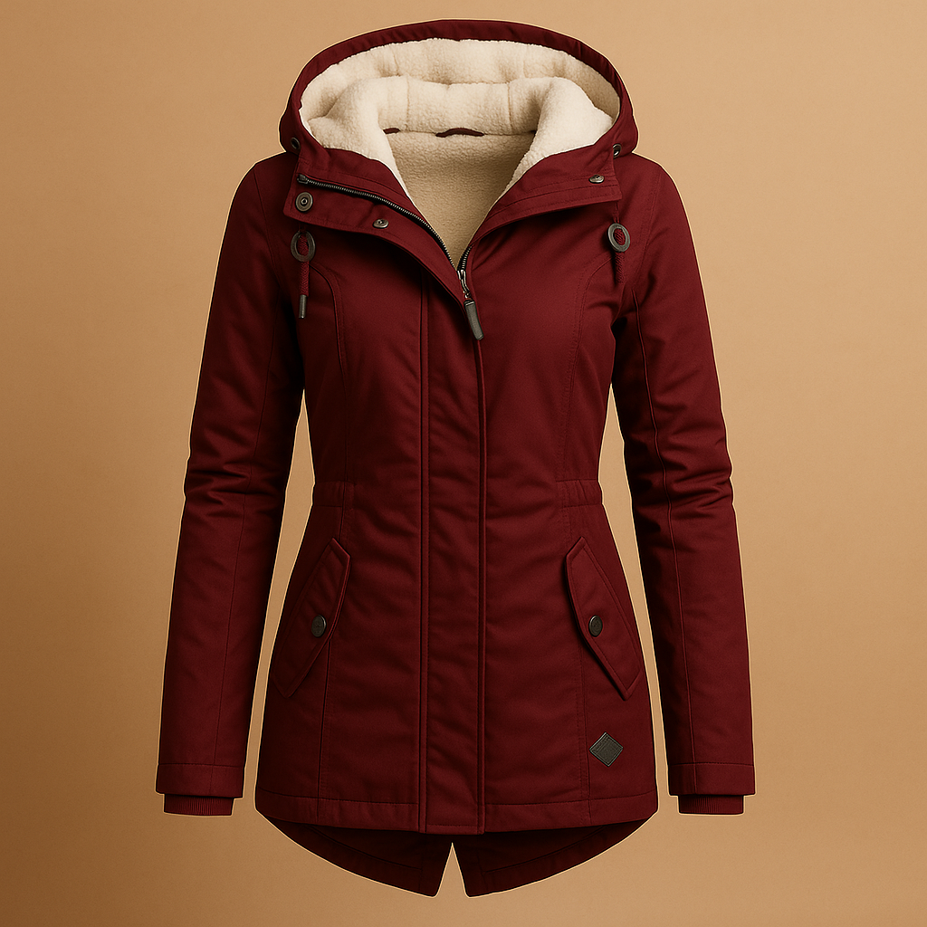 Women’s Long Winter Coat | Elegant Full-Length Design