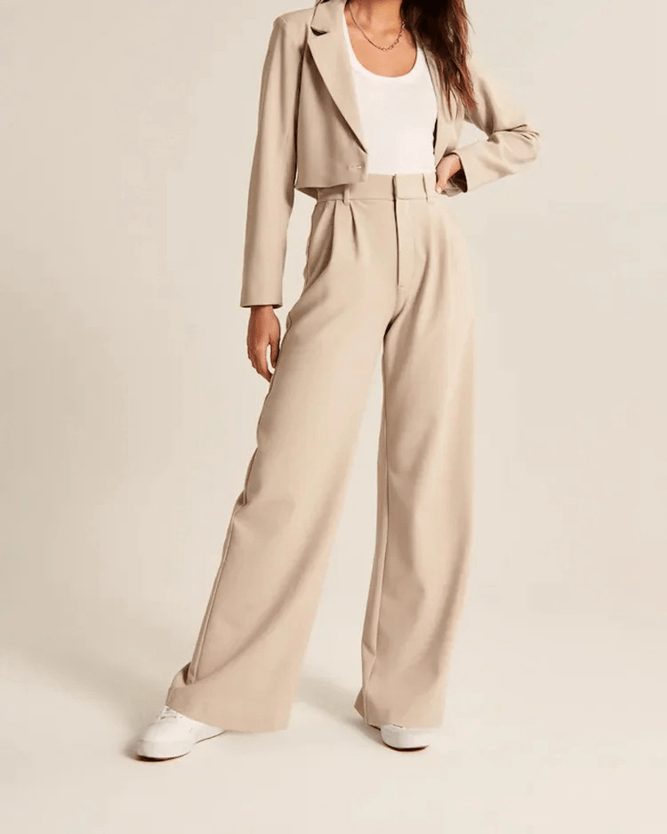 Wide Leg Work Trousers for Women – Practical & Comfortable