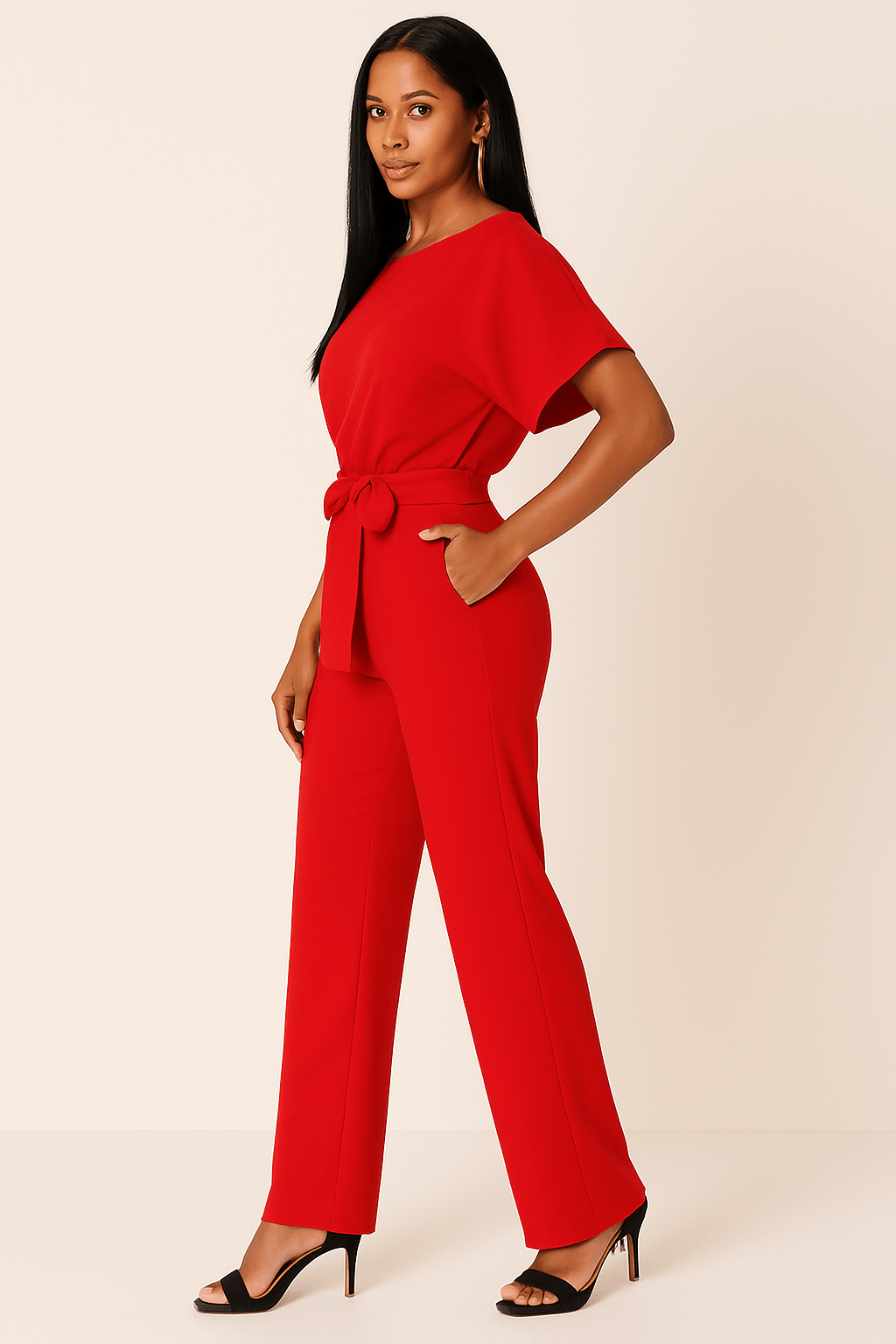 Women’s Jumpsuit | Tie-Waist Design with Effortless Fit