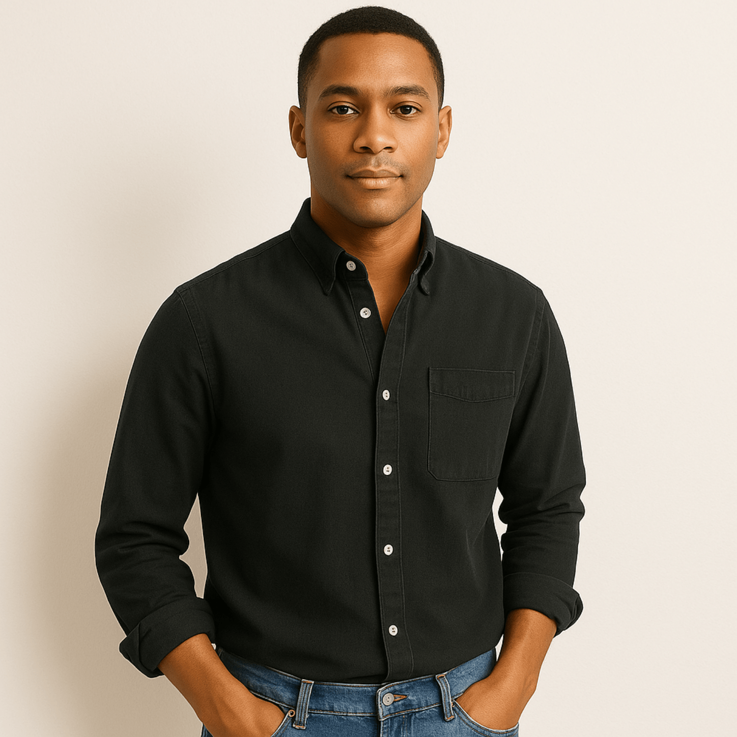Men’s Long Sleeve Shirt – Classic & Versatile Style