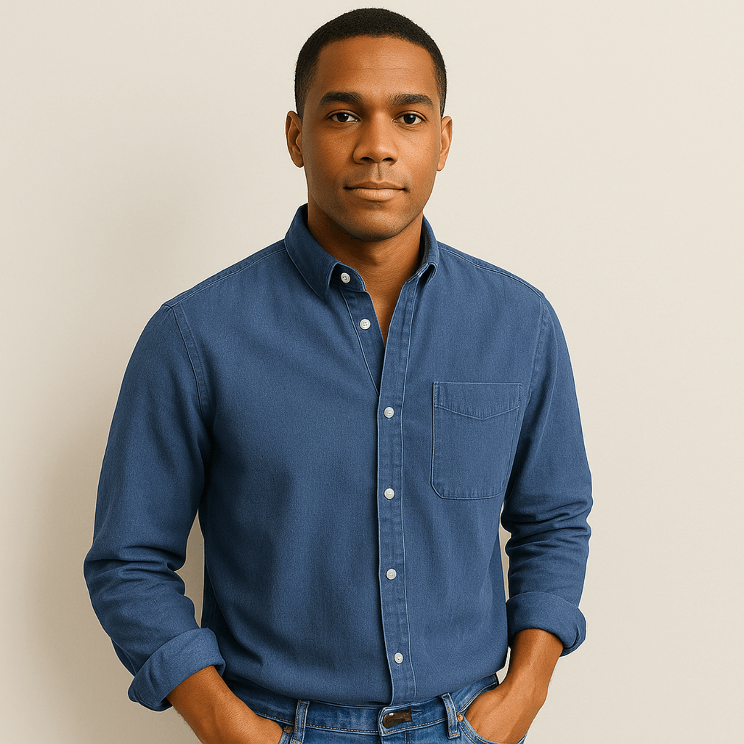 Men’s Long Sleeve Shirt – Classic & Versatile Style