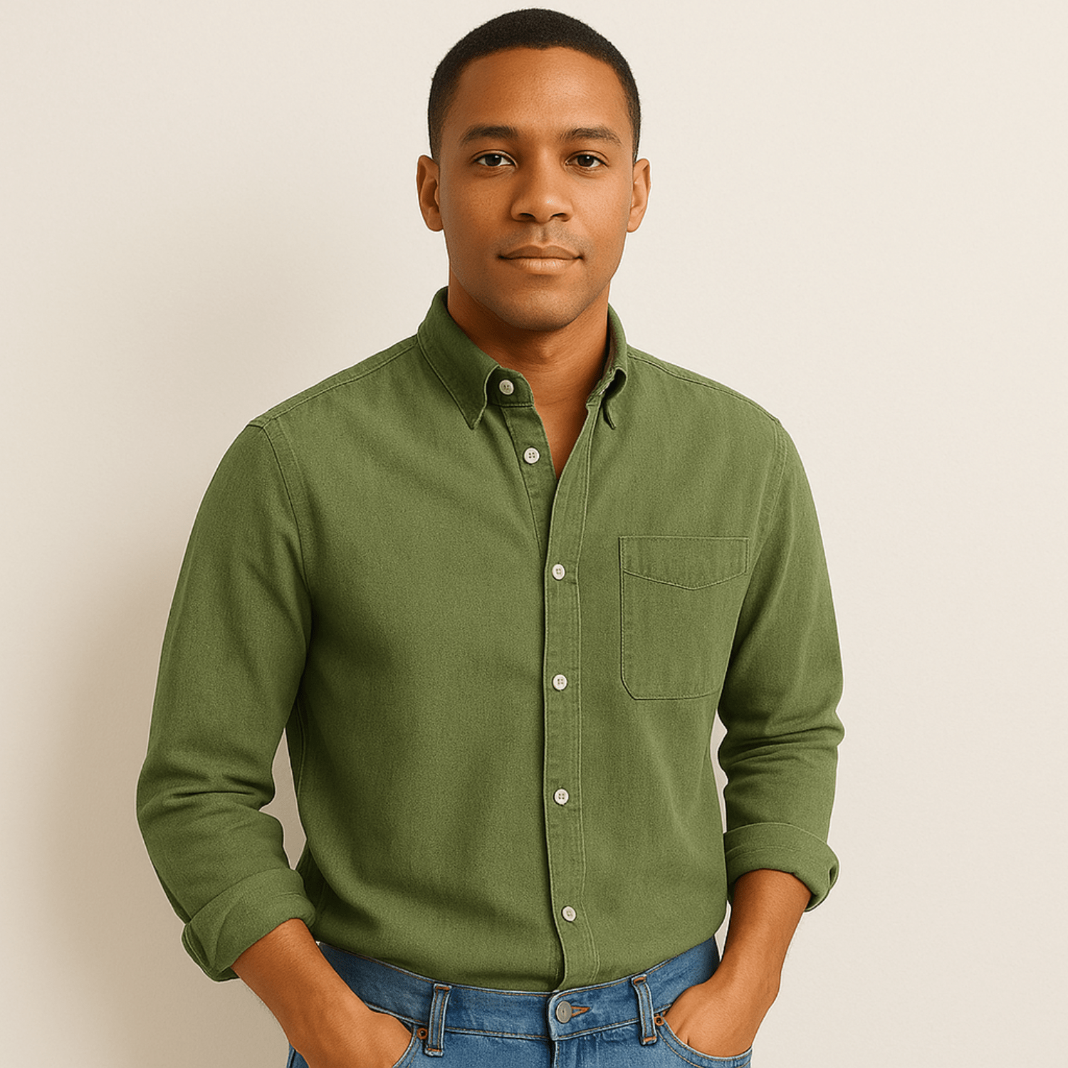 Men’s Long Sleeve Shirt – Classic & Versatile Style