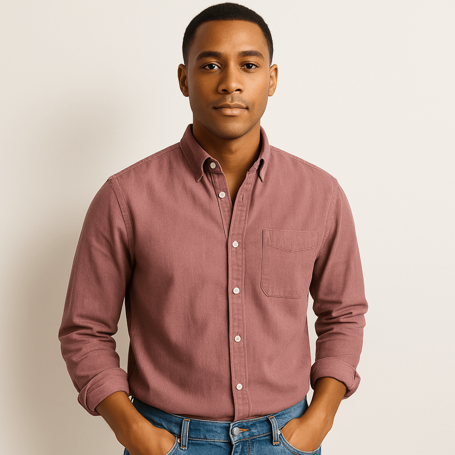Men’s Long Sleeve Shirt – Classic & Versatile Style