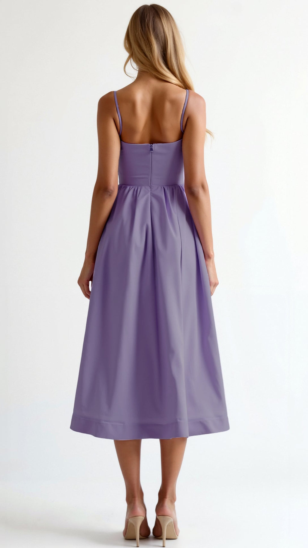 Flowy Midi Dress for Women – Effortless Elegance