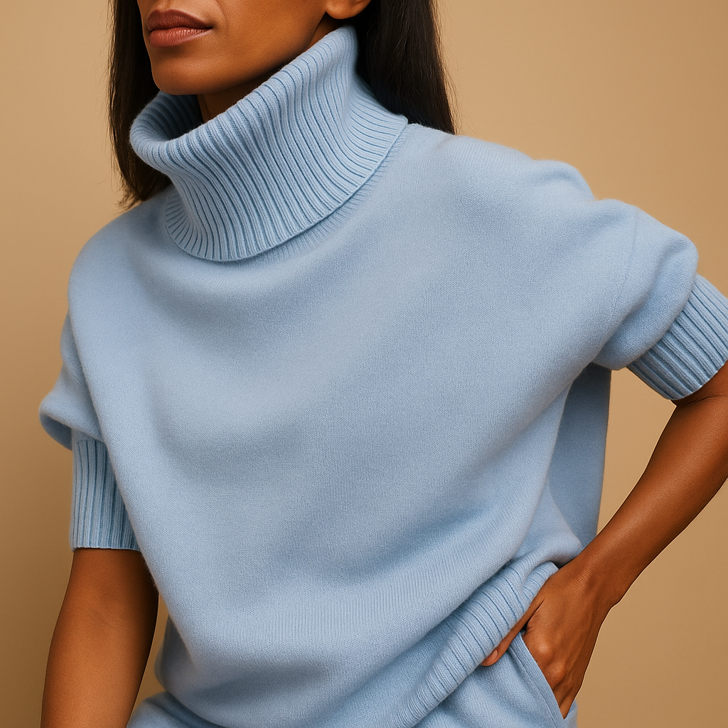 Women’s Turtleneck Sweater | Oversized Fit with Modern Silhouette