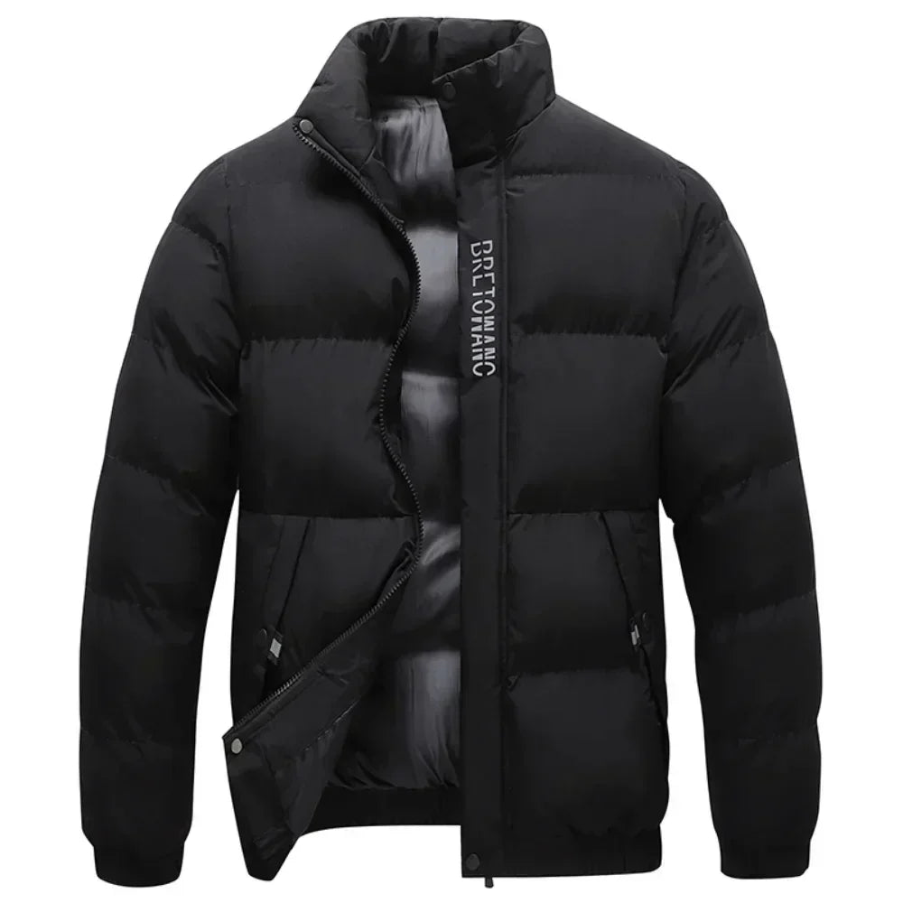 Men’s Winter Jacket with Collar | Weather-Resistant Design