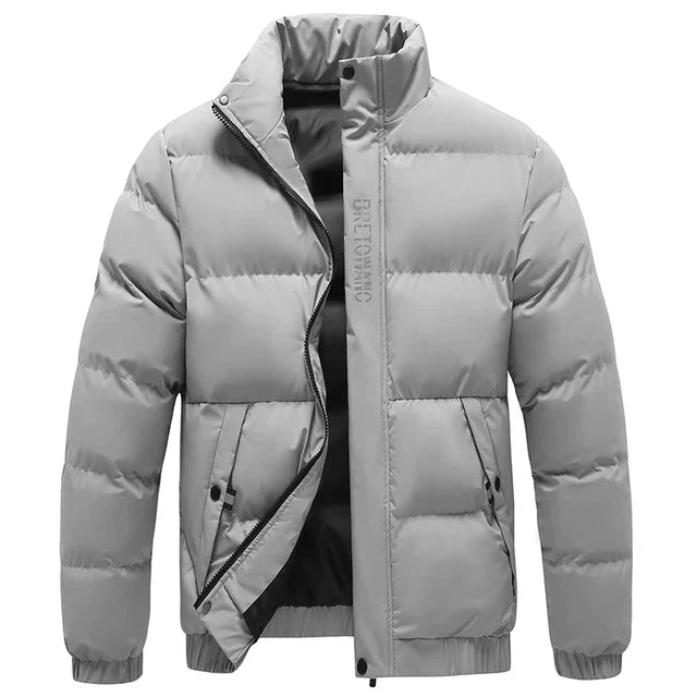 Men’s Winter Jacket with Collar | Weather-Resistant Design
