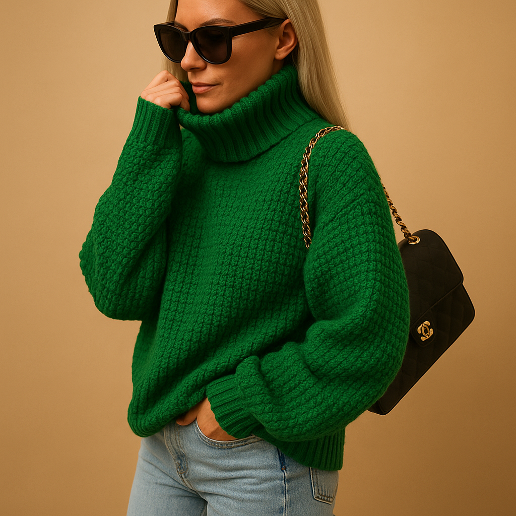Women’s Sweater | Relaxed Fit with Textured Design