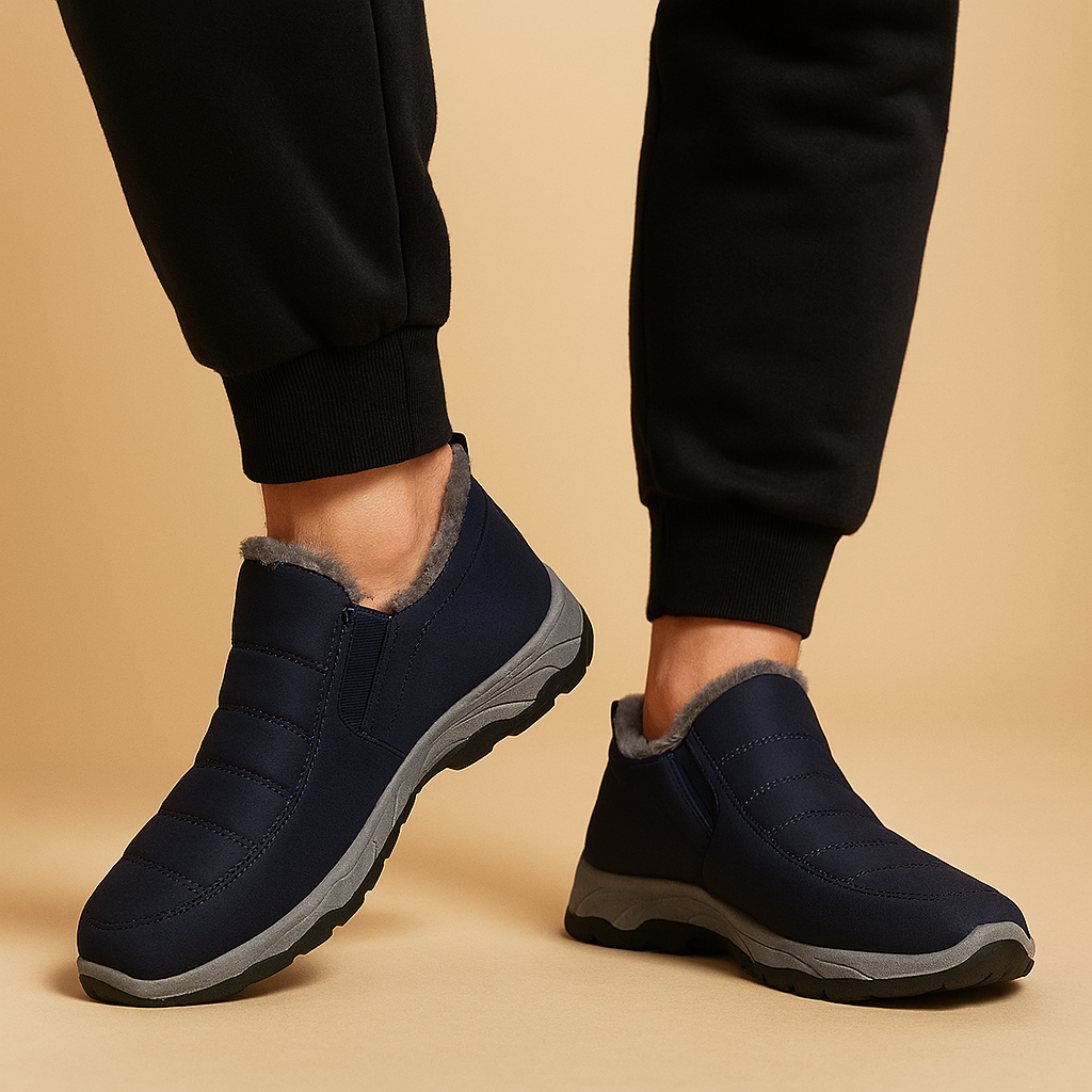Men’s Slip-On Winter Shoes | Warm Lined Design for Everyday Wear