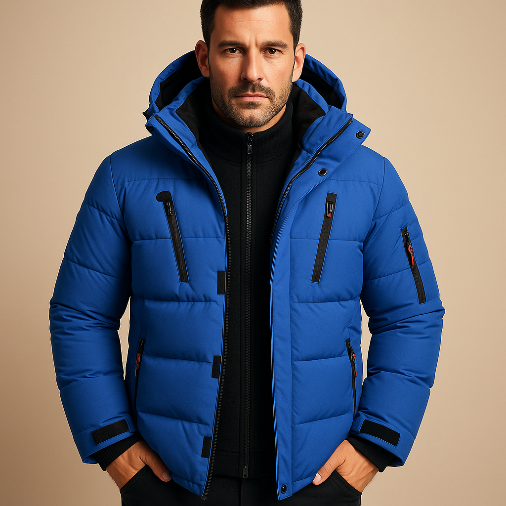 Men’s Winter Jacket | Water-Resistant Design with Warm Lining