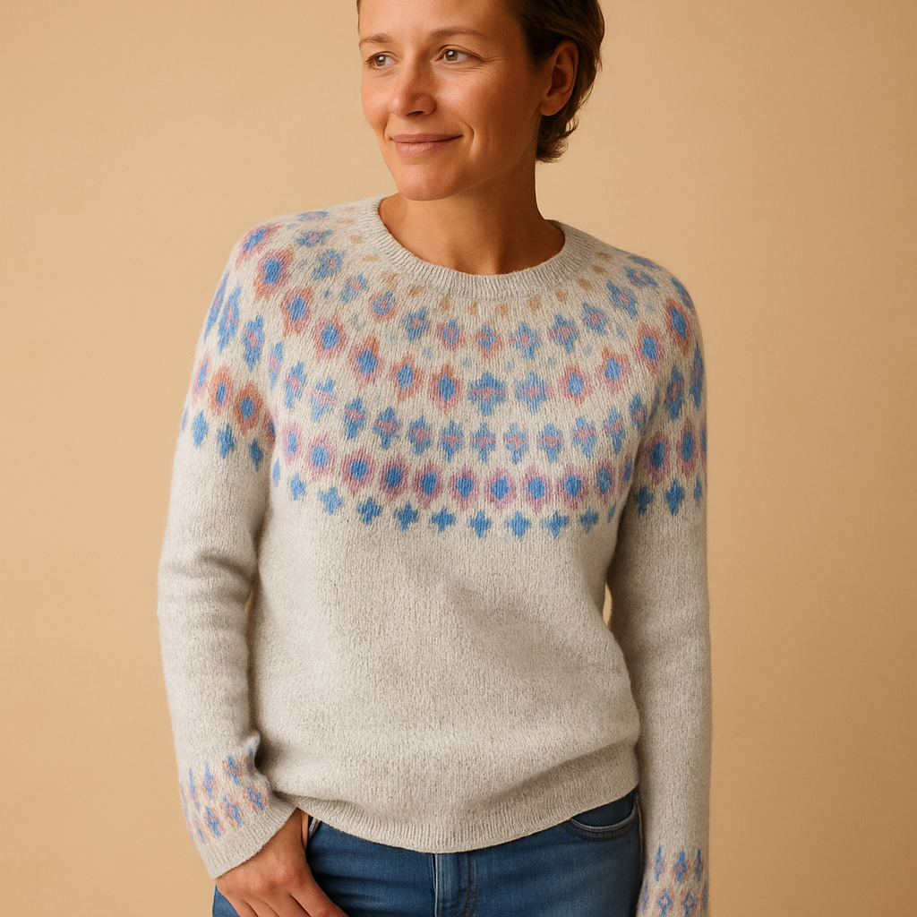 Women’s Sweater | Classic Fit with Distinctive Pattern