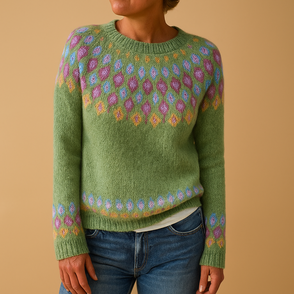Women’s Sweater | Classic Fit with Distinctive Pattern